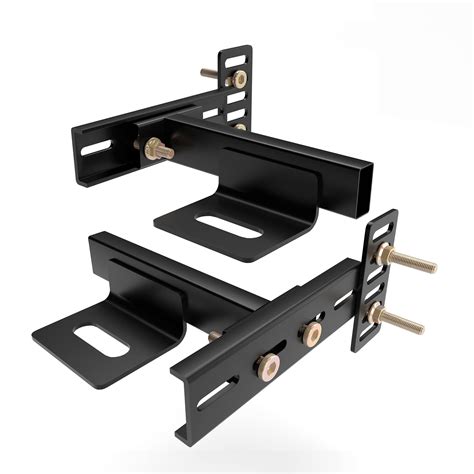 metal bed frame footboard extension brackets black|headboard height extension brackets.